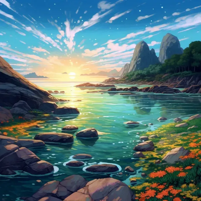 Breathtaking Anime Landscapes Midjourney Prompt Promptsideas