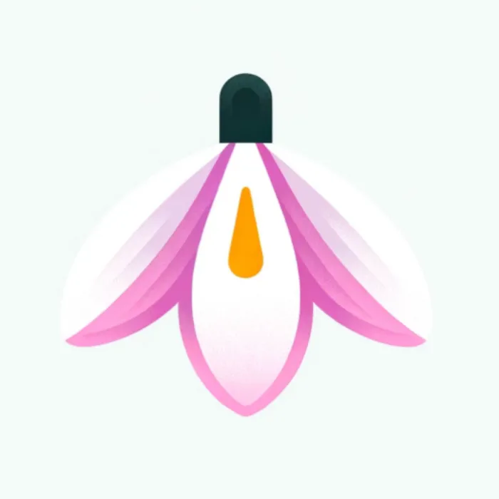 Lineal Color Icons for Flowers Dalle Prompt - promptsideas.com