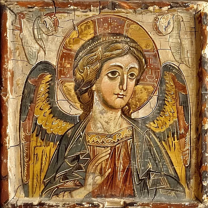 Old Tempera Orthodox Byzantine Icons Midjourney Prompt - promptsideas.com