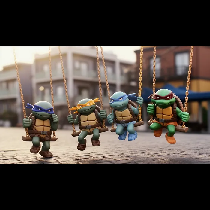 Ai Brings The Teenage Mutant Ninja Turtles To Life! What is your favorite  turtle? : r/midjourney