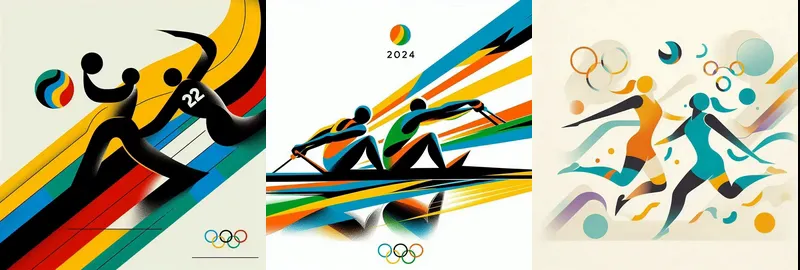 Dynamic Olympic Moments Dalle Prompt - promptsideas.com