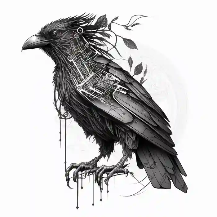 Crow Raven Tattoo Designs  TattooMenu