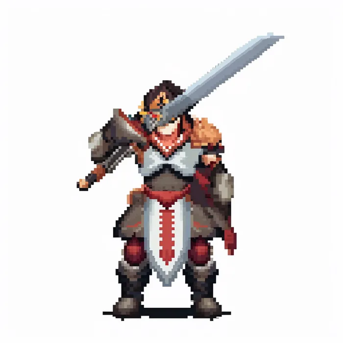 Pixel characters Midjourney Prompt - promptsideas.com