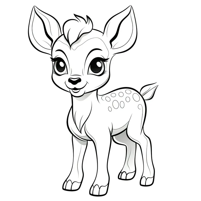 Simple Animal Coloring Books