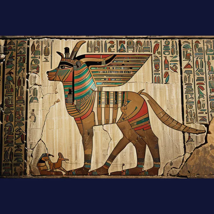 egyptian wall paintings