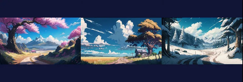 anime landscape wallpapers