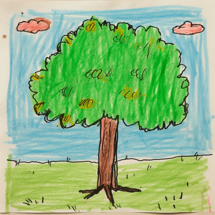 Colorful Children Drawings Midjourney Prompt - promptsideas.com