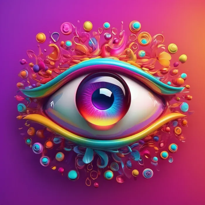 Colorful 3d art style Stable Diffusion Prompt - promptsideas.com