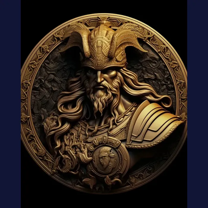 Mythological Gold Coins Midjourney Prompt - promptsideas.com