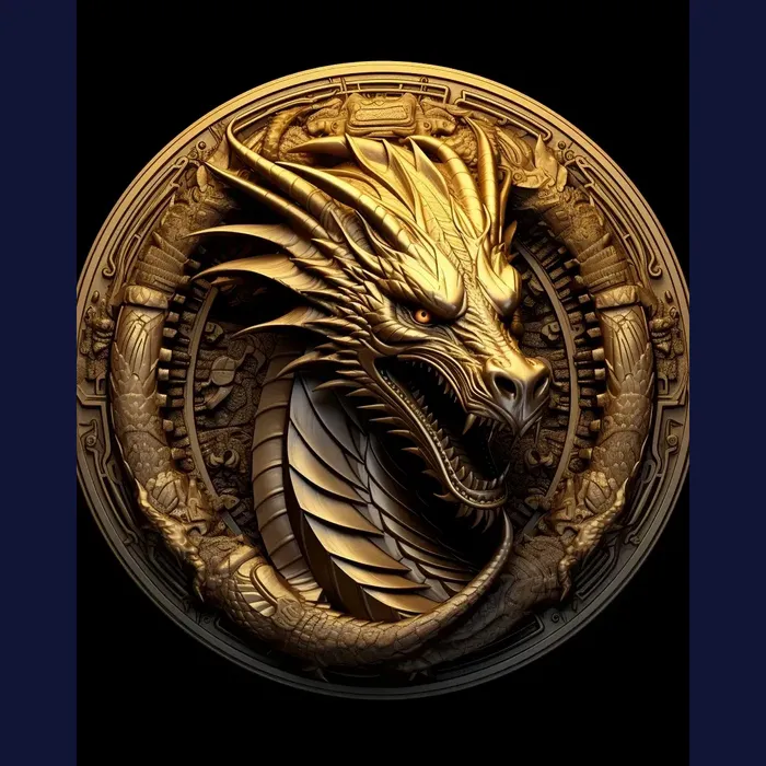 Mythological Gold Coins Midjourney Prompt - promptsideas.com