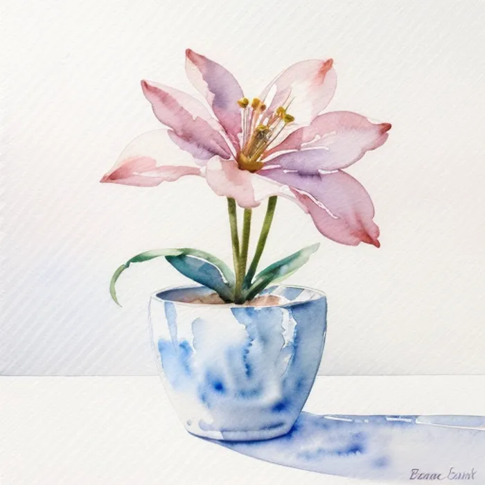 Minimalist Watercolor Paintings Stable Diffusion Prompt - promptsideas.com