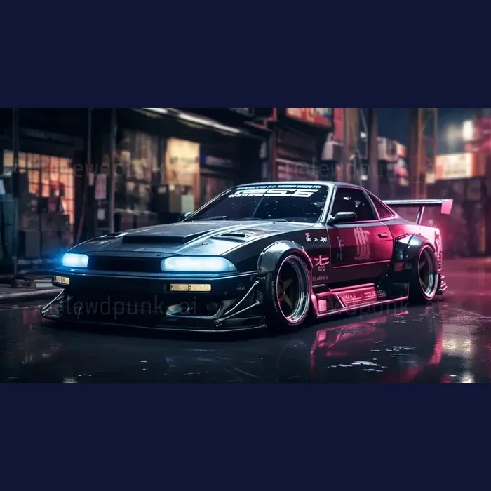 Your Cars As Cyberpunk Artwork 2 Midjourney Prompt - promptsideas.com