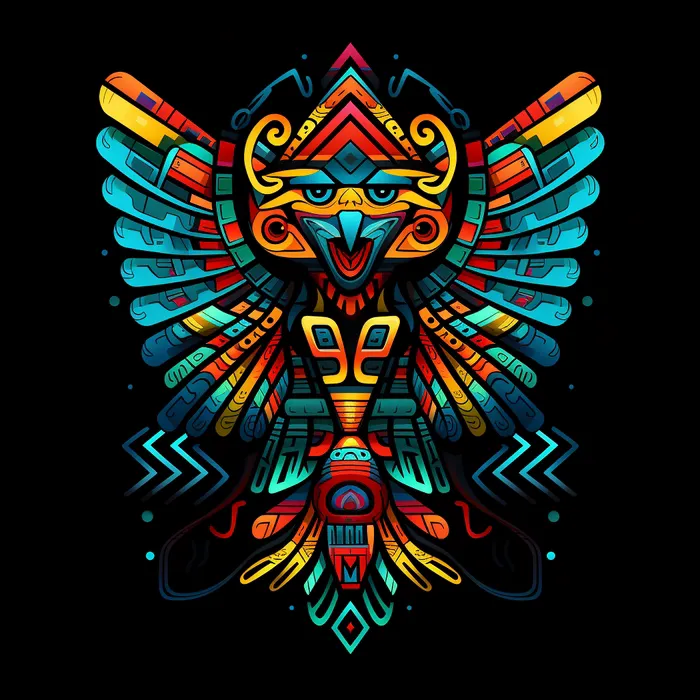 Ancient Mayan Logos Midjourney Prompt - promptsideas.com