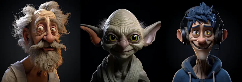 Strange goblin style characters Midjourney Prompt - promptsideas.com