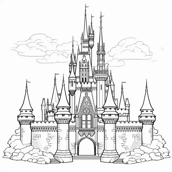 Coloring Pages for adults Stress Relieving Relaxing Midjourney Prompt ...