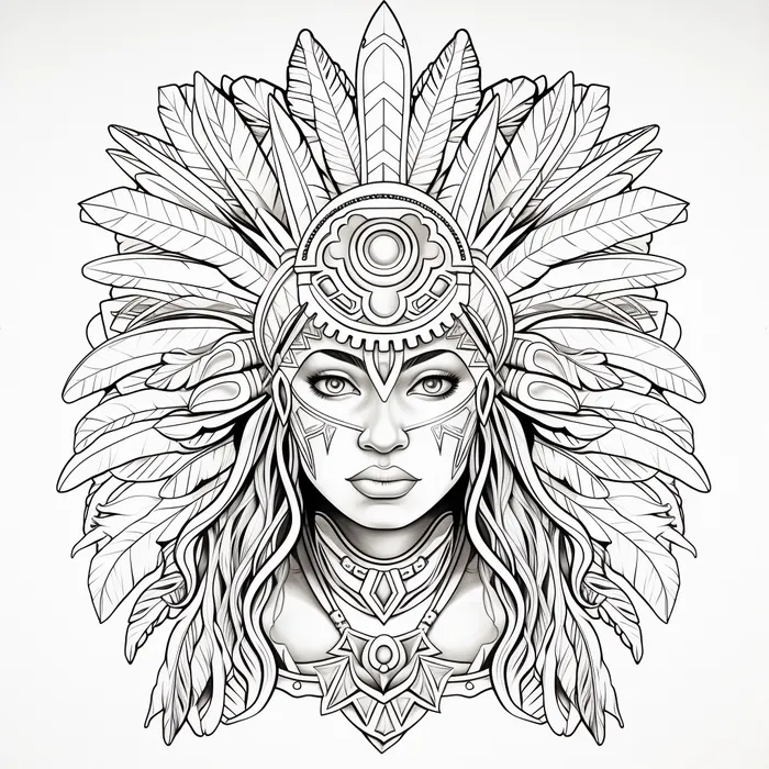 Tribal Tranquility: A Relaxing Coloring Book for Adults and Teens.: Artistic Designs for Stress and Anxiety Relief | Mindful Coloring to Calm The Mind