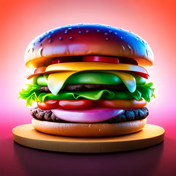 Burger Stable Diffusion Prompt - promptsideas.com