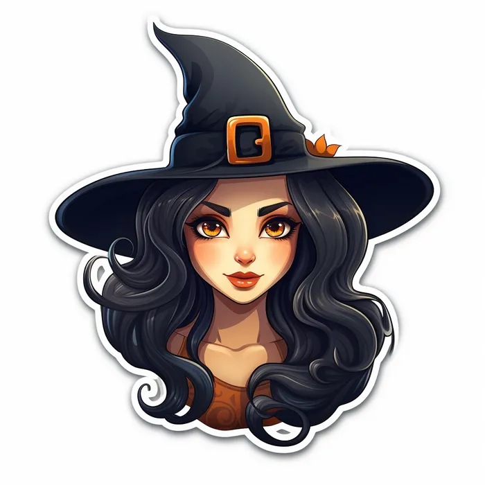 Halloween Sticker Designs Midjourney Prompt - promptsideas.com