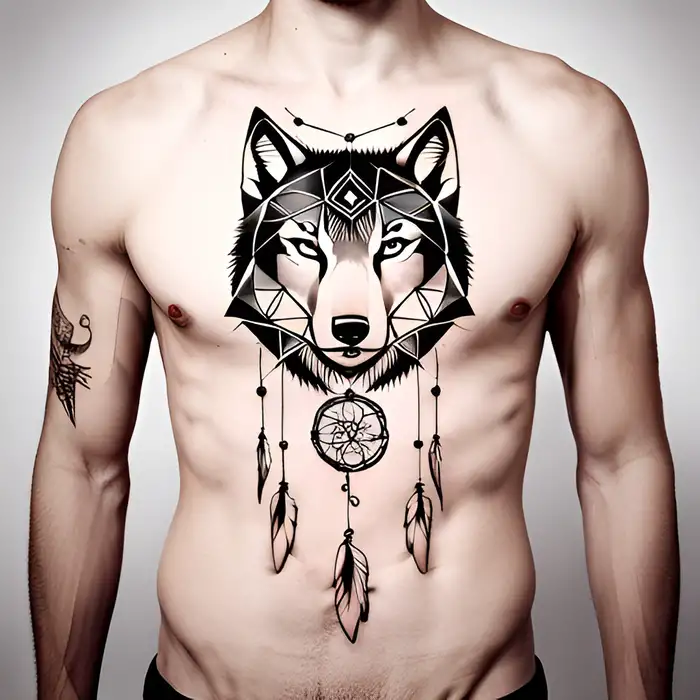 Wolf and Triquetra A wolf... - Dreamcatcher Tattoo Studio | Facebook