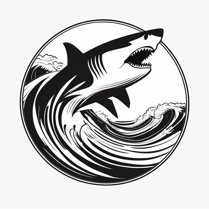 Shark Logo Stable Diffusion Prompt - promptsideas.com