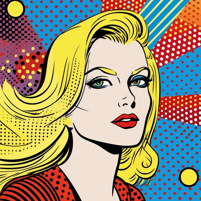 Pop art style objects Midjourney Prompt - promptsideas.com