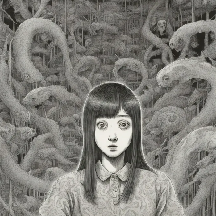 Junji Ito styled horror Stable Diffusion Prompt - promptsideas.com