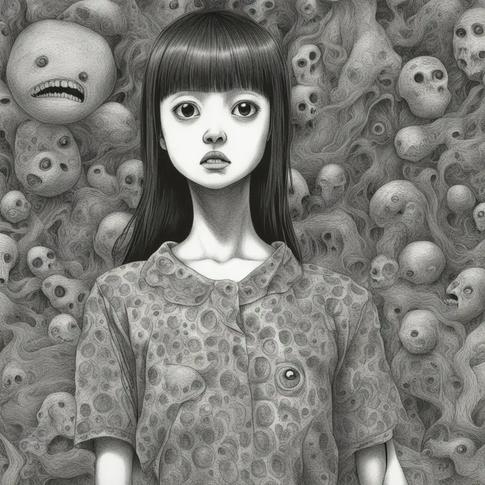 Junji Ito styled horror Stable Diffusion Prompt - promptsideas.com