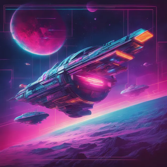 Retrowave Designs Stable Diffusion Prompt - promptsideas.com