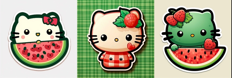 Watermelon hello store kitty