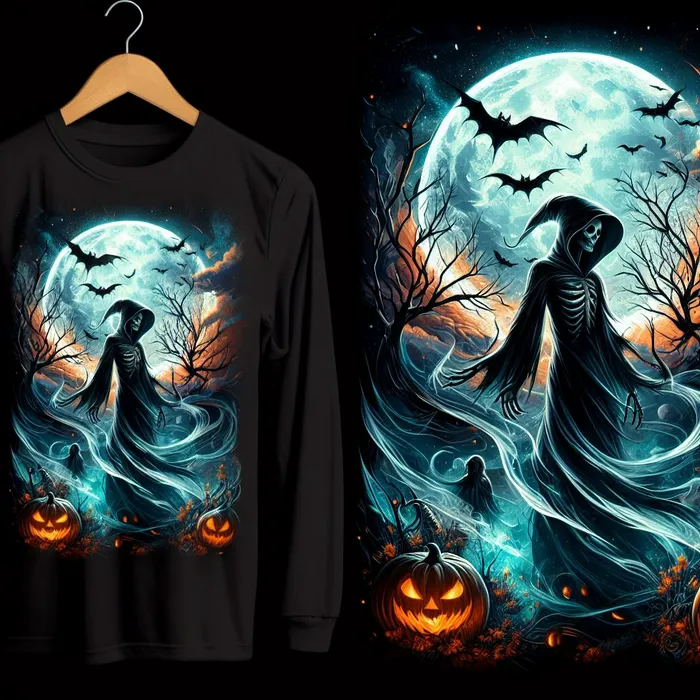 Halloween Tshirt Designs Dalle Prompt - promptsideas.com