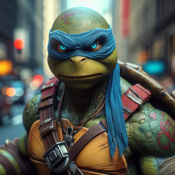 Teenage Mutant Ninja Animal Dalle Prompt - promptsideas.com