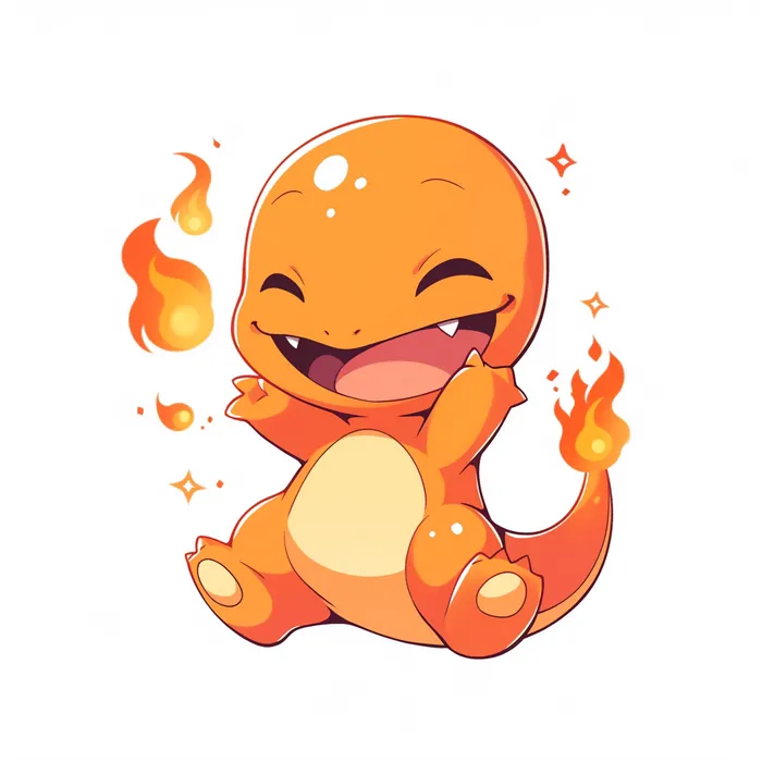 Pokemon Chibi Stickers Midjourney Prompt - promptsideas.com