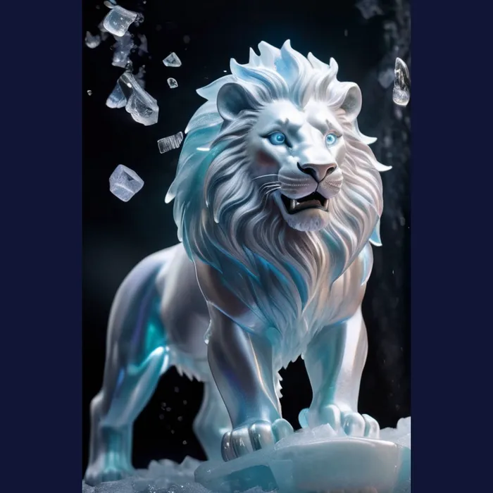 Enchanting Animal Ice Sculpture 