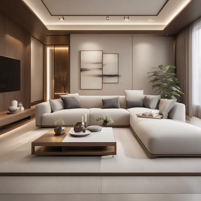 Asian Fusion Zen White style home decor Stable Diffusion Prompt ...