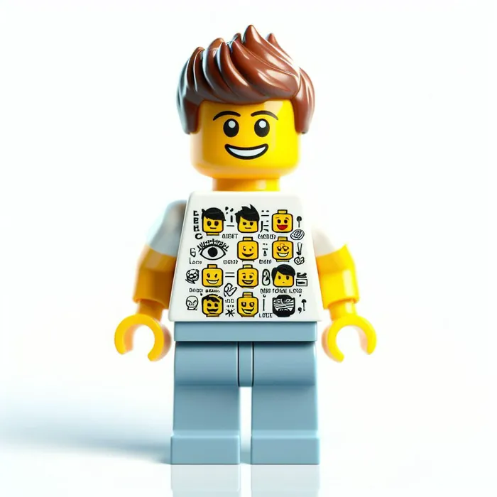 Lego Minifigure Creator Dalle Prompt - promptsideas.com