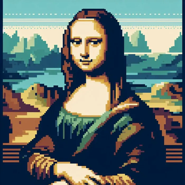 Retro Pixle Art Dalle Prompt - promptsideas.com